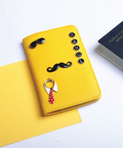 Yellow Ochre Passport Cover