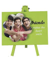 Easel shape frame with your best friendship photo printed on ceramic tile.