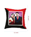 Red & Black Pillow