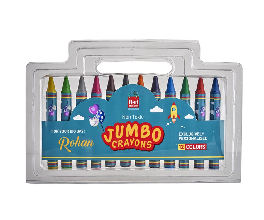 Customized Crayons Set (12 Pieces)