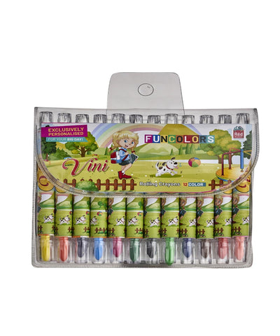 Customized Crayons Set  (12 Pieces)