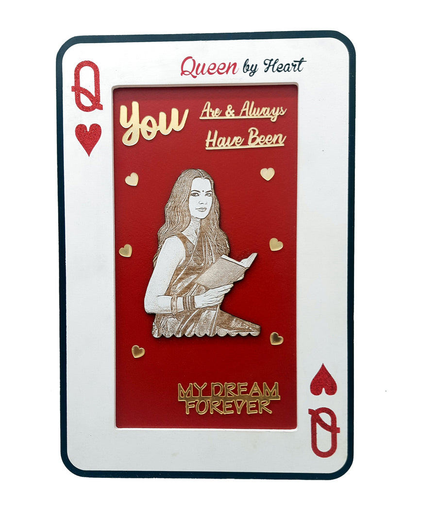 Wooden Frame-Queen by hearts