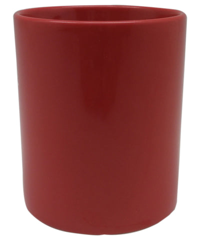 Red Engraved Ceramic Mugs