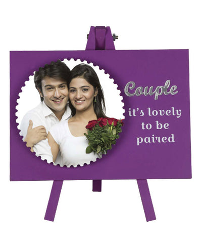 Couple Its Lovely To Be Paired Wooden Frame With Tile And Stand